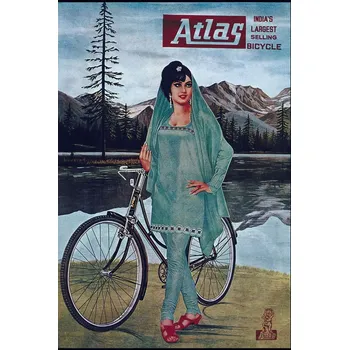 Plechová cedule Plechová retro cedule - Atlas Provedení: Dibond: 20 x 15 cm