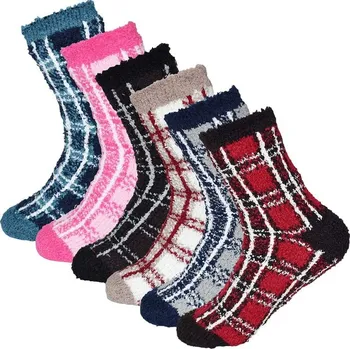 Dámské ponožky Soft & Cosy hřejivé ponožky 3088 - 3 páry 38-40 vícebarevná