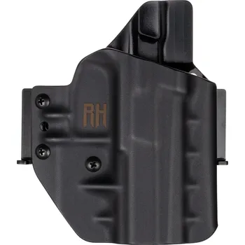 Příslušenství pro sportovní střelbu RH Holsters FROGY - CZ P-09 F NOCTURNE - vnější kydexové pouzdro - poloviční sweatguard - černá Pouzdro je pro: Pravák