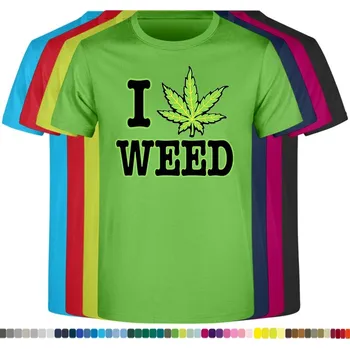 panske-levne-bavlnene-tricko-digi-potisk-miluji-travu Barva: Lime - limetková, velikost: L