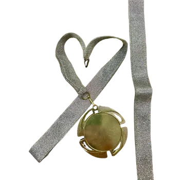 Stuha Stuha stříbrná 22 mm