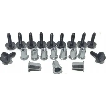 Soustava řízení Spony k uchycení krytu motoru Polcar ZPS1411