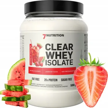 Protein Protein proteinový izolát - WPI 7Nutrition prášek 490 g příchuť jahoda