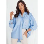 Světle modrá dlouhá košile se cvočky CELTIS DY0406 Velikost: ONE SIZE