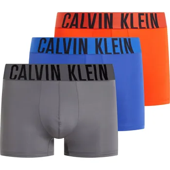 Pánské spodní prádlo Pánské boxerky 3Pack 000NB3775A MDI vícebarevné- Calvin Klein S