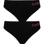 Hedviga tanga kalhotky 6519 - 2bal XL černá