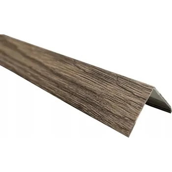 Obklad Dokončovací flexi rohový profil LOME - Dub kaňon tmavý