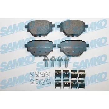Brzdová destička Sada brzdových destiček, kotoučová brzda SAMKO 5SP2175K