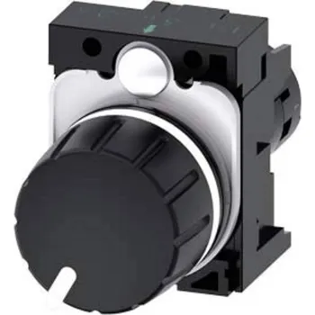 Potenciometr Siemens 3SU1200-2PU10-1AA0, 3SU12002PU101AA0 otočný potenciometr, 100 kΩ, 1 ks