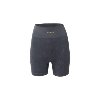 Dámské legíny Dámské Legíny 1/2 FITANU FIT SEAMLESS LEGGINGS 1/2 M000274159 – Modrá M