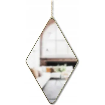 Zrcadlo Zrcadlo Umbra nástěnné, kovový rám, 175 x 285 mm