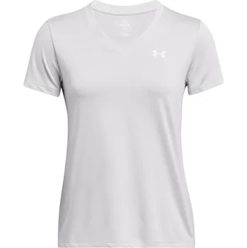 Dámské tričko Dámské Tričko s krátkým rukávem UNDER ARMOUR TECH SSV- TWIST 1384227-014 – Šedá XS