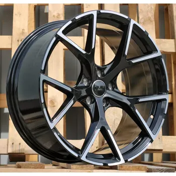 Alu kolo Alu kola Racing Line 3S5997, 17x7.5 5x112 ET42, černá + leštění