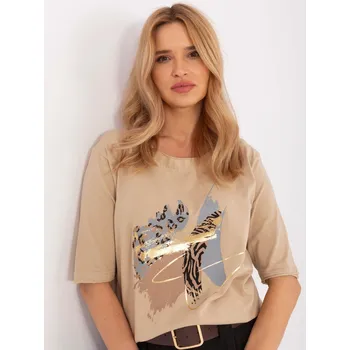 Dámská košile Halenka CLM BZ 0119.36 camel M