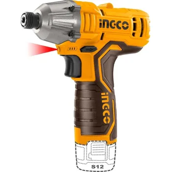 Ingco CIRLI12015 AKU rázový utahovák vč. 2ks baterie