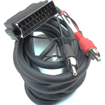 Audio kabel SCART (Euro) kabel - 2x RCA (cinch) - 3 m