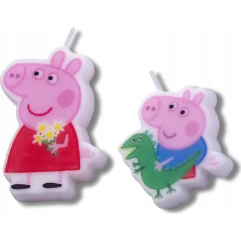 Dortová svíčka Svíčky na dort prasátko Pepa