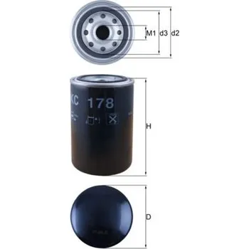 Palivový filtr Palivový filtr MAHLE KC 178