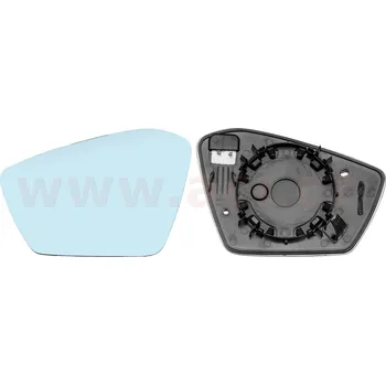 Sklo zp. zrcátka s plastovým držákem vyhřívané L ACI 7611837