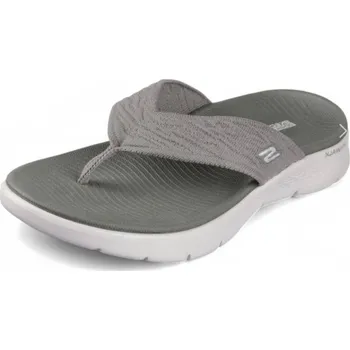 Dámské žabky DÁMSKÉ ŽABKY SKECHERS 141404 ŠEDÁ Barva: Šedá, Velikost: 39