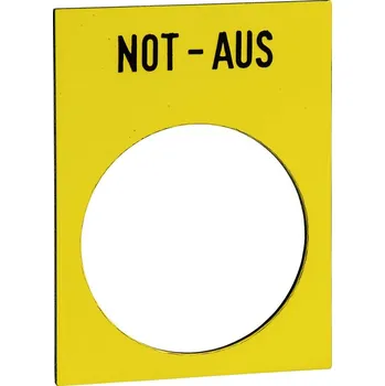 Schneider Electric ZB2BY420001 ZB2BY420001 štítek s popisem žlutá 1 ks