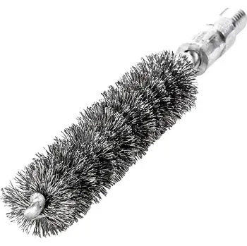 Drátěný kartáč Lessmann Ohýbkový kartáč L., D.10mm, ocelový drát z VA, vlnitý, plast. Na trubky L.80mm 500510 500510 1 ks