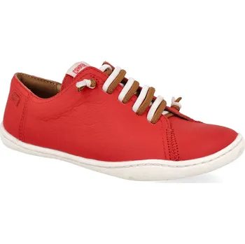 Dětská sportovní obuv Barefoot tenisky Camper - Peu Cami Sella Barco/Path Ry Houston Bright Red červené Velikost: 33