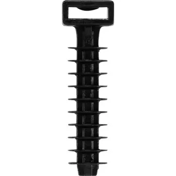 Stahovací páska Weidmüller CBFP 43.5/10 BLACK úchytka 1859410000 Průměr kabelového svazku (rozsah) 20 mm (max) pro zástrčnou montáž do z