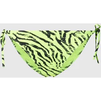 Dámské plavky Dámské plavkové kalhotky KW0KW02336 OIC neonově žluté s potiskem - Calvin Klein M