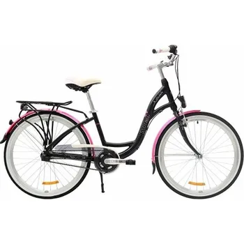 Městské kolo 26" městské retrokolo STORM Stockholm 3sp. - Černá, 15"