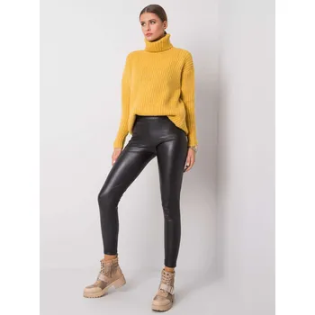 Dámské legíny Leggings-RV-LG-6007.11-black RUE PARIS šedá 3296491