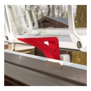 dveřní zarážka DEN BRAVEN Zarážka do dveří a oken DOOR STOPPER červená