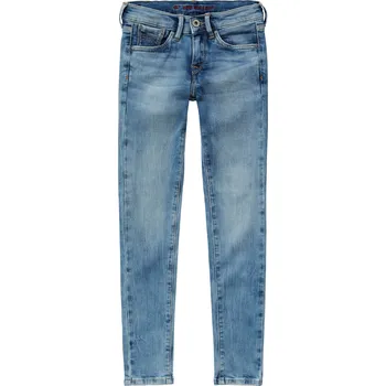Dámské džíny Pepe Jeans Dívčí džíny PIXLETTE 45YRS Barva: denim (odpovídá obrázku), Velikost: 4 ROKY
