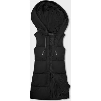 Dámská vesta Černá vypasovaná dámská vesta (16M9093-392) odstíny černé M (38)