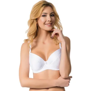 Podprsenka Dámská podprsenka Full Cup Bianco 01056 - Mediolano 100C bílá
