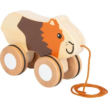 Dřevěná hračka Small Foot Dřevěná tahací hračka - Morče