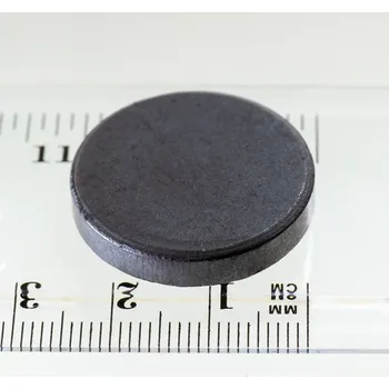 Dekorativní magnet Magsy Feritový magnet válec pr.26x5 Počet kusů: 765 ks