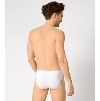 Slipy Pánské slipy sloggi men Basic Mini - bílé - SLOGGI WHITE 4