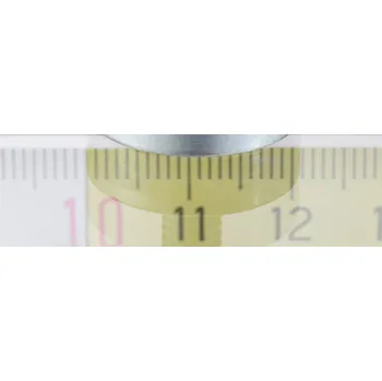 Magsy Magnetická čočka se stopkou pr. 20 x výška 6 mm s vnějším závitem M6, délka závitu 10 mm