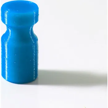 Dekorativní magnet Vyrobce Velmi silný magnet v plastovém pouzdře bez potisku - modrý Počet kusů: 10 ks