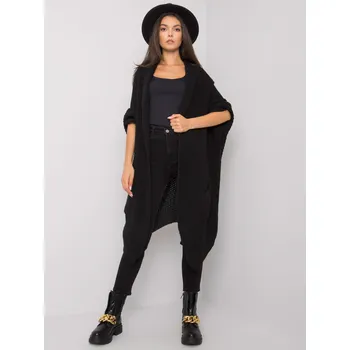 Dámské oblečení Cardigan-TW-SW-BI-512.13X-black Och Bella černá 3292546