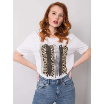 Dámské tričko T-shirt-HB-TS-3046.55P-white H&B šedá 3292441