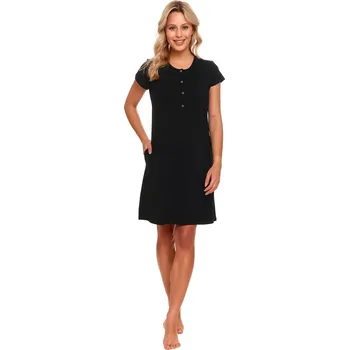 Noční košile 9941 black - Doctornap černá M