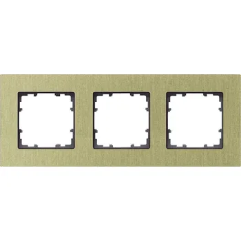 Siemens spínací program 3násobný rámeček Delta žlutá 5TG11233 1 ks