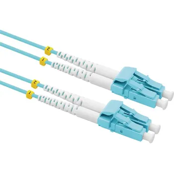 Síťový kabel Value 21.99.8820 optické vlákno optické vlákno kabel 0.50 m tyrkysová [1x zástrčka LC - 1x zástrčka LC] 50/125 µ Multimo