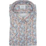 Košile Eterna Comfort Fit Karo s krátkým rukávem červená / modrá velikost: 47, délka rukávu: krátký rukáv