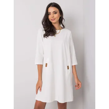 Dámské šaty Dress-RV-SK-6274.36P-white RELEVANCE šedá 3291344