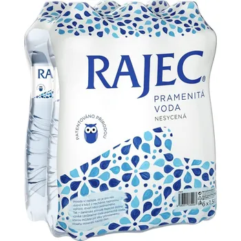 Rajec Pramenitá voda nesycená 6x 1,5 l
