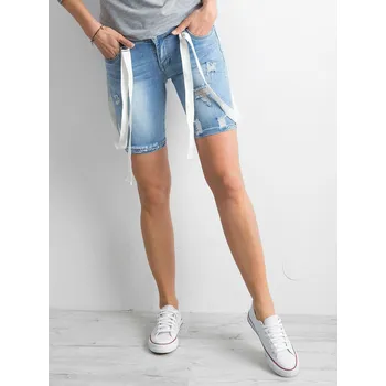 Dámské kraťasy Shorts-JMP-SN-GD1393-D.86-blue Factory Price modrá 3290310