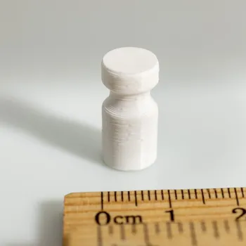 Dekorativní magnet Vyrobce Velmi silný magnet v plastovém pouzdře bez potisku - bílý Počet kusů: 1 ks